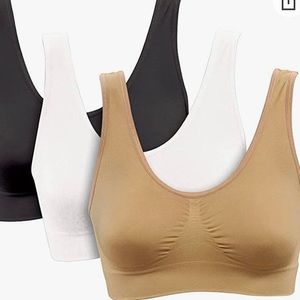 NWT / Genie Bra / 3 Pack / Neutral Tones